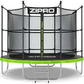 Zipro Jump Pro IN - Trampoline - Ø252cm 8FT - Trampoline met veiligheidsnet - Voor kinderen - Inclusief Ladder - max. 150 kg