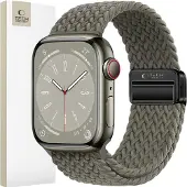 TechProtection Nylon Plus Apple Watch 49 / 46 / 45 / 44 Mm Bandje Groen