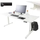 Arebos in hoogte verstelbaar elektrisch bureau 160 x 80 cm met geheugenfunctie