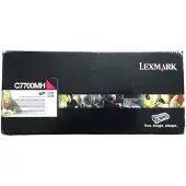 Lexmark C7700MH toner magenta hoge capaciteit (origineel)