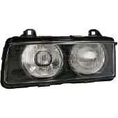 VAN WEZEL KOPLAMP LINKS Tot 9/94 NIET COMPACT H1+H1 0640961 Van Wezel voor o.a. BMW