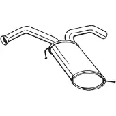 Bosal Geluiddemper achter 169-075