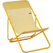 Lafuma Maxi Transat - Strandstoel - Verstelbaar - Inklapbaar - Colorblock - Batyline - Miel