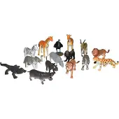 Ginza.se Speelfiguren - Nature Tube - 15 st. - Afrikaanse d - - OneSize - Speelgoeddieren