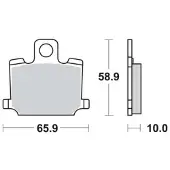 TRW Remblokset MCB507