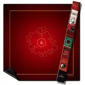 Wogamat Multispelmat XL Afmeting 3 92 x 92 cm Rood