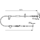 Bosch Kabel, parkeerrem 1 987 482 299