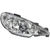 TYC Koplamp rechts 20-6155-05-2 TYC voor o.a. PEUGEOT
