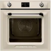 Smeg Pyro steam Galileo Oven Oven , Victoria, 60 cm, Combi-stoom, Crème, A+, Pyrolyse