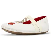 Camper Ballerina's geel / rood / wit