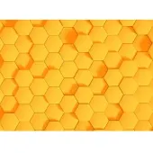 Living Walls Fotobehang Honeycomb2 DD118728 Designwalls | 3D Fotobehang