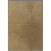 Acsento Chiara Waves Vloerkleed 280 x 380 cm - Grey / Gold