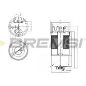 Bremsi FE0159 Brandstoffilter