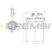 Bremsi FE0055 Brandstoffilter