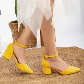 Forever & Always Marcelle Lage Blokhak Pumps