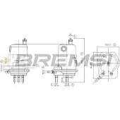 Bremsi FE0786 Brandstoffilter