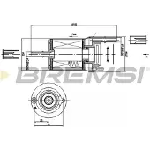 Bremsi FE1018 Brandstoffilter