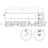 Bremsi FE0821 Brandstoffilter
