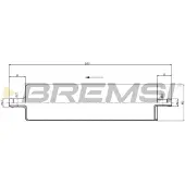 Bremsi FE1017 Brandstoffilter