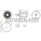 Bremsi FE0358 Brandstoffilter