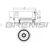 Bremsi FE0822 Brandstoffilter