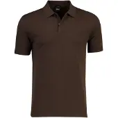 BOSS Pallas-polo van katoenpiqué met logostiksel Maat M