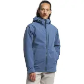 Tenson regenjas blauw normale fit