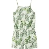 Name It Kids Overall 'NKFVIGGA' olijfgroen / mintgroen / spar / pastelroze