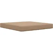 vidaXL Buitenbankkussen Polyester Taupe 80 x 80 x 8 cm