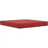 vidaXL Buitenbankkussen Polyester Wijnrood 80 x 80 x 8 cm