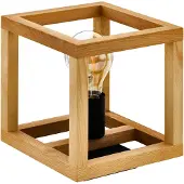 Eglo Houten Tafellamp Blackcrown 1