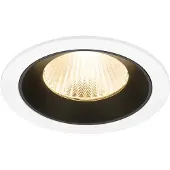SLV Inbouwspot Numinos L wit/zwart 2700K - 40gr