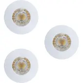Eglo Set van 3 inbouwspots Margo wit