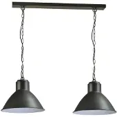 Masterlight Stoere eettafellamp Industria 2x44