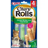 Inaba Ciao Kattensnack Churu Rolls Kip - Tonijn 40 gr