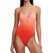 Chantelle Badpak Swim One | Maat: S/M | Kleur: Oranje