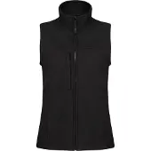 Regatta Dames/Dames Flux Softshell Gilet (Zwart)
