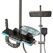 OEM Douchearmatuur-systeem, digitale display, sfeerverlichting, digitaal omgevingslicht