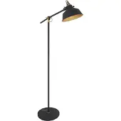 Mexlite Vloerlamp Nové Zwart + goud