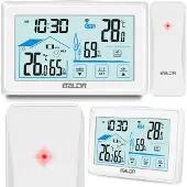 Baldr Weerstation met display BD-910 wit