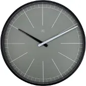 Nextime nXt Gray – Wandklok – 40 cm – Metaal – Grijs