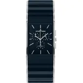 Jacques Lemans Chronograaf Dublin Quartz horloge, armbandhorloge, dameshorloge, herenhorloge, keramiek, stopfunctie
