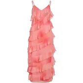Vila Avondjurk 'VILuna' pink / framboos