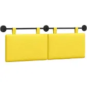 vidaXL Hangend hoofdbord Corduroy stof