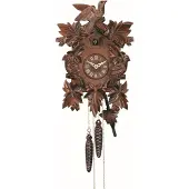 Engstler - 632 - Koekoeksklok - 1-daags kettinguurwerk - Notenhout - 35 cm