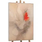YS Canvas schilderij handgeschilderd echo of flame abstract – -Art Gallery – Luxe wanddecoratie voor woonkamer – Modern schilderij voor slaapkamer en hal