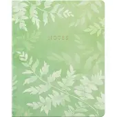 ECCOLO notitieboek - Fern - lijn - ca.20x25cm - EC-HC501B