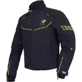 Rukka Armagate motortextiljas, zwart/geel, maat 48