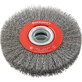 Slice Ronde borstel staal 178x32mm