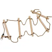 4IQ Touwladder met 5 sporten